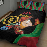 Personalized Eritrea Maelti Siwuat Quilt Bed Set Shida Shoes Glory To Our Martyrs Eritrea - Wonder Print Shop