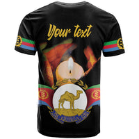 Personalized Eritrea Maelti Siwuat T Shirt Shida Shoes Glory To Our Martyrs Eritrea - Wonder Print Shop