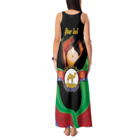 Personalized Eritrea Maelti Siwuat Tank Maxi Dress Shida Shoes Glory To Our Martyrs Eritrea - Wonder Print Shop