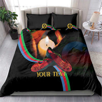 Personalized Eritrea Maelti Siwuat Bedding Set Candle Vigil Glory To Our Martyrs Eritrea LT9 - Wonder Print Shop