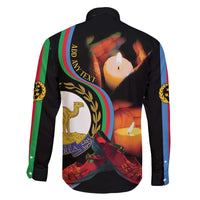 Personalized Eritrea Maelti Siwuat Family Matching Long Sleeve Bodycon Dress and Hawaiian Shirt Candle Vigil Glory To Our Martyrs Eritrea LT9 - Wonder Print Shop