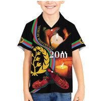 Personalized Eritrea Maelti Siwuat Family Matching Mermaid Dress and Hawaiian Shirt Candle Vigil Glory To Our Martyrs Eritrea LT9 - Wonder Print Shop