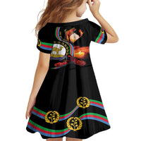 Personalized Eritrea Maelti Siwuat Family Matching Off Shoulder Short Dress and Hawaiian Shirt Candle Vigil Glory To Our Martyrs Eritrea LT9 - Wonder Print Shop