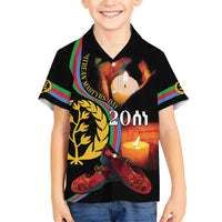 Personalized Eritrea Maelti Siwuat Kid Hawaiian Shirt Candle Vigil Glory To Our Martyrs Eritrea - Wonder Print Shop