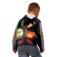 Personalized Eritrea Maelti Siwuat Kid Hoodie Candle Vigil Glory To Our Martyrs Eritrea - Wonder Print Shop