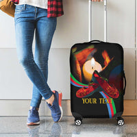 Personalized Eritrea Maelti Siwuat Luggage Cover Candle Vigil Glory To Our Martyrs Eritrea - Wonder Print Shop