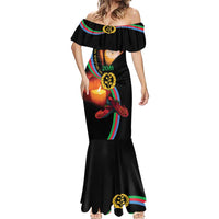 Personalized Eritrea Maelti Siwuat Mermaid Dress Candle Vigil Glory To Our Martyrs Eritrea - Wonder Print Shop