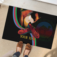 Personalized Eritrea Maelti Siwuat Rubber Doormat Candle Vigil Glory To Our Martyrs Eritrea - Wonder Print Shop