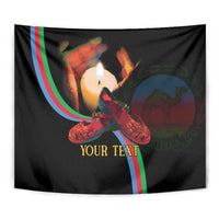 Personalized Eritrea Maelti Siwuat Tapestry Candle Vigil Glory To Our Martyrs Eritrea - Wonder Print Shop