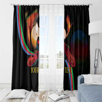 Personalized Eritrea Maelti Siwuat Window Curtain Candle Vigil Glory To Our Martyrs Eritrea - Wonder Print Shop