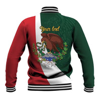 iViva Mexico Hidalgos Bell Personalized Baseball Jacket Mexican Independence Day Fiesta - Wonder Print Shop