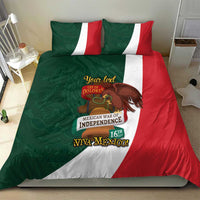 iViva Mexico Hidalgos Bell Personalized Bedding Set Mexican Independence Day Fiesta - Wonder Print Shop