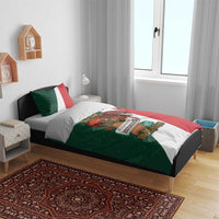 iViva Mexico Hidalgos Bell Personalized Bedding Set Mexican Independence Day Fiesta - Wonder Print Shop