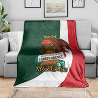 iViva Mexico Hidalgos Bell Personalized Blanket Mexican Independence Day Fiesta - Wonder Print Shop