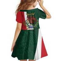 iViva Mexico Hidalgos Bell Personalized Family Matching Off The Shoulder Long Sleeve Dress and Hawaiian Shirt Mexican Independence Day Fiesta - Wonder Print Shop