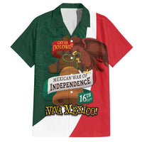iViva Mexico Hidalgos Bell Personalized Family Matching Tank Maxi Dress and Hawaiian Shirt Mexican Independence Day Fiesta - Wonder Print Shop