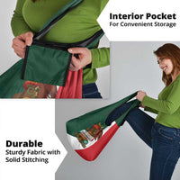 iViva Mexico Hidalgos Bell Personalized Grocery Bag Mexican Independence Day Fiesta - Wonder Print Shop