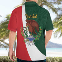 iViva Mexico Hidalgos Bell Personalized Hawaiian Shirt Mexican Independence Day Fiesta - Wonder Print Shop