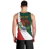 iViva Mexico Hidalgos Bell Personalized Men Tank Top Mexican Independence Day Fiesta - Wonder Print Shop
