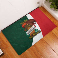 iViva Mexico Hidalgos Bell Personalized Rubber Doormat Mexican Independence Day Fiesta - Wonder Print Shop