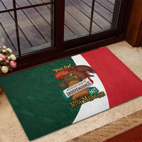 iViva Mexico Hidalgos Bell Personalized Rubber Doormat Mexican Independence Day Fiesta - Wonder Print Shop