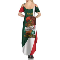 iViva Mexico Hidalgos Bell Personalized Summer Maxi Dress Mexican Independence Day Fiesta - Wonder Print Shop