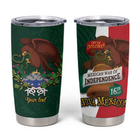 iViva Mexico Hidalgos Bell Personalized Tumbler Cup Mexican Independence Day Fiesta - Wonder Print Shop