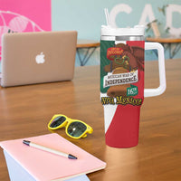 iViva Mexico Hidalgos Bell Personalized Tumbler With Handle Mexican Independence Day Fiesta - Wonder Print Shop
