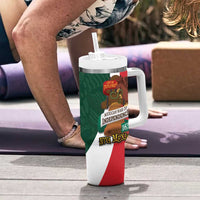 iViva Mexico Hidalgos Bell Personalized Tumbler With Handle Mexican Independence Day Fiesta - Wonder Print Shop