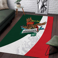 iViva Mexico Eagle Personalized Area Rug Mexican Independence Day Fiesta - Wonder Print Shop