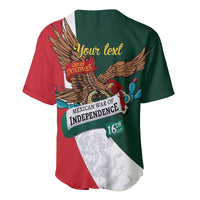 iViva Mexico Eagle Personalized Baseball Jersey Mexican Independence Day Fiesta - Wonder Print Shop