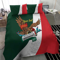 iViva Mexico Eagle Personalized Bedding Set Mexican Independence Day Fiesta - Wonder Print Shop