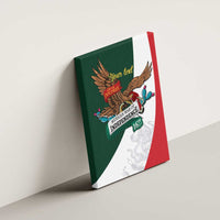 iViva Mexico Eagle Personalized Canvas Wall Art Mexican Independence Day Fiesta - Wonder Print Shop