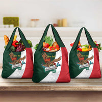 iViva Mexico Eagle Personalized Grocery Bag Mexican Independence Day Fiesta - Wonder Print Shop