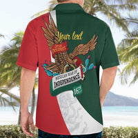 iViva Mexico Eagle Personalized Hawaiian Shirt Mexican Independence Day Fiesta - Wonder Print Shop