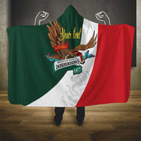 iViva Mexico Eagle Personalized Hooded Blanket Mexican Independence Day Fiesta - Wonder Print Shop