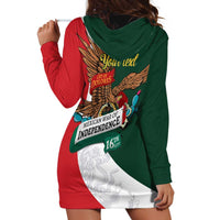 iViva Mexico Eagle Personalized Hoodie Dress Mexican Independence Day Fiesta - Wonder Print Shop