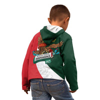 iViva Mexico Eagle Personalized Kid Hoodie Mexican Independence Day Fiesta - Wonder Print Shop