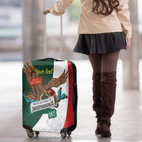 iViva Mexico Eagle Personalized Luggage Cover Mexican Independence Day Fiesta - Wonder Print Shop