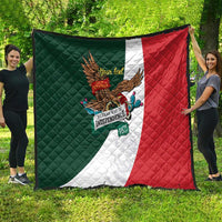 iViva Mexico Eagle Personalized Quilt Mexican Independence Day Fiesta - Wonder Print Shop