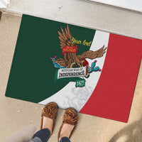 iViva Mexico Eagle Personalized Rubber Doormat Mexican Independence Day Fiesta - Wonder Print Shop
