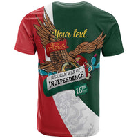 iViva Mexico Eagle Personalized T Shirt Mexican Independence Day Fiesta - Wonder Print Shop
