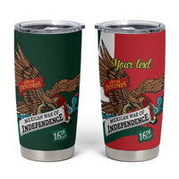 iViva Mexico Eagle Personalized Tumbler Cup Mexican Independence Day Fiesta - Wonder Print Shop