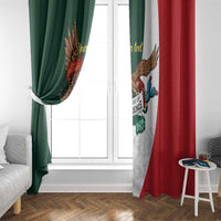 iViva Mexico Eagle Personalized Window Curtain Mexican Independence Day Fiesta - Wonder Print Shop