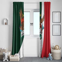 iViva Mexico Eagle Personalized Window Curtain Mexican Independence Day Fiesta - Wonder Print Shop