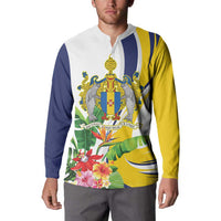 Madeira Pearl of the Atlantic Personalized Button Sweatshirt - Wonder Print Shop