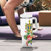 Madeira Pearl of the Atlantic Personalized Tumbler With Handle - Wonder Print Shop