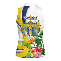 Madeira Pearl of the Atlantic Personalized Women Sleeveless Polo Shirt - Wonder Print Shop