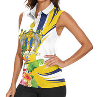 Madeira Pearl of the Atlantic Personalized Women Sleeveless Polo Shirt - Wonder Print Shop
