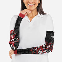 Canada Indigenous Heritage Personalized Arm Sleeves First Nations Inuit Metis Pride